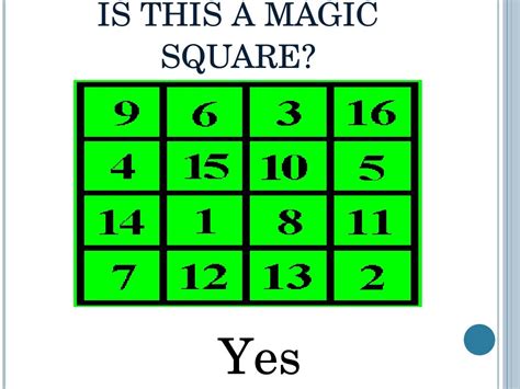 A Mathematical Enigma: Elucidating the Secrets of the Magical Square